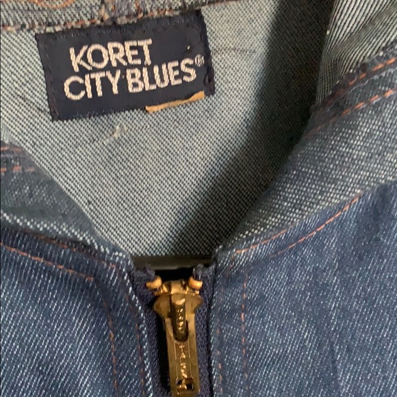 Blue Oversized Fit Jean Jacket - Picture 6 of 6